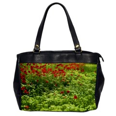 Poppy V Office Handbags by colorfulartwork