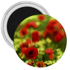 Poppy Vi 3  Magnets by colorfulartwork