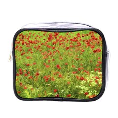 Poppy Vii Mini Toiletries Bags by colorfulartwork