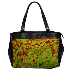 Poppy Viii Office Handbags by colorfulartwork