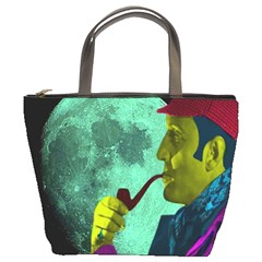 Sherlock Holmes Bucket Bags by icarusismartdesigns