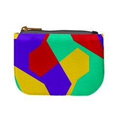 Colorful Misc Shapes                                                  	mini Coin Purse by LalyLauraFLM