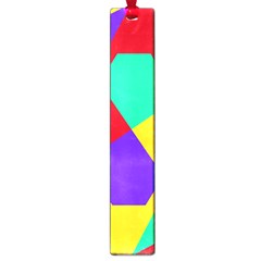 Colorful Misc Shapes                                                  			large Book Mark by LalyLauraFLM