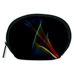 Abstract Rainbow Lily, Colorful Mystical Flower  Accessory Pouches (Medium) 