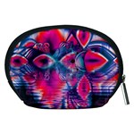 Cosmic Heart Of Fire, Abstract Crystal Palace Accessory Pouches (Medium)  Back