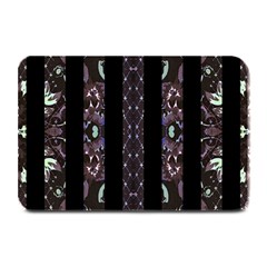 Oriental Floral Stripes Plate Mats by dflcprints