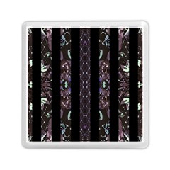 Oriental Floral Stripes Memory Card Reader (square)  by dflcprints