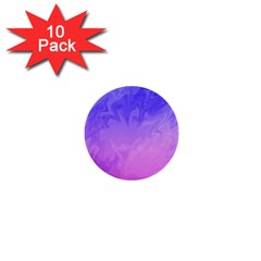 Ombre Purple Pink 1  Mini Buttons (10 Pack)  by BrightVibesDesign