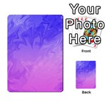 Ombre Purple Pink Multi-purpose Cards (Rectangle)  Front 54