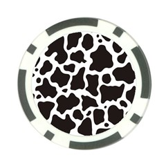 Cow Pattern Poker Chip Card Guards