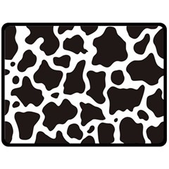 Cow Pattern Fleece Blanket (large)  by sifis