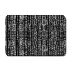 Dark Grunge Texture Small Doormat  by dflcprints