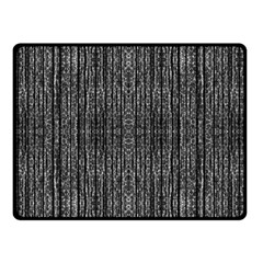 Dark Grunge Texture Double Sided Fleece Blanket (small)  by dflcprints