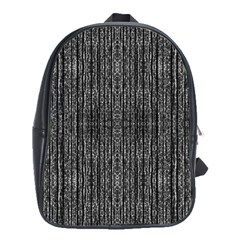 Dark Grunge Texture School Bags (xl)  by dflcprints