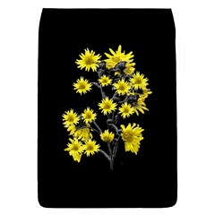 Sunflowers Over Black Flap Covers (l)  by dflcprints