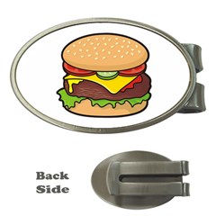 Cheeseburger Money Clips (oval)  by sifis