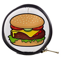 Cheeseburger Mini Makeup Bags