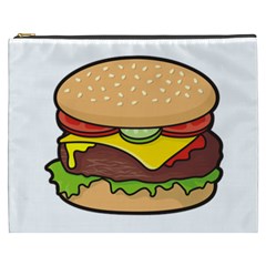 Cheeseburger Cosmetic Bag (xxxl) 