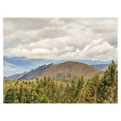 Ecuadorian Landscape At Chimborazo Province Double Sided Flano Blanket (medium)  by dflcprints