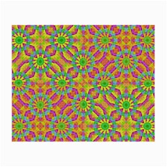 Modern Colorful Geometric Small Glasses Cloth (2-side) by dflcprints