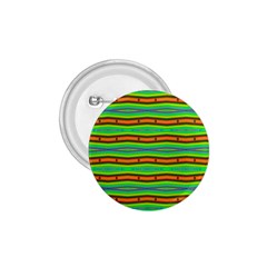 Bright Green Orange Lines Stripes 1.75  Buttons