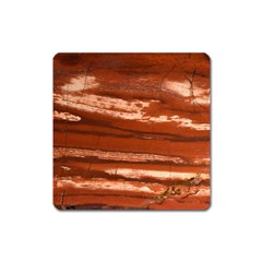 Red Earth Natural Square Magnet by UniqueCre8ion