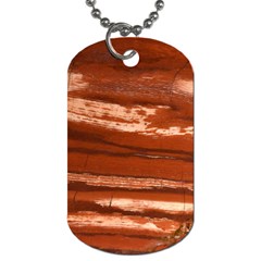 Red Earth Natural Dog Tag (one Side) by UniqueCre8ion