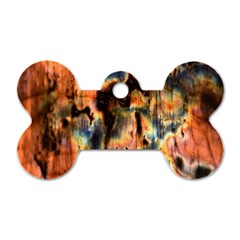 Naturally True Colors  Dog Tag Bone (two Sides) by UniqueCre8ions