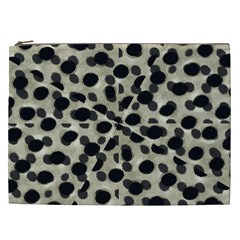 Metallic Camouflage Cosmetic Bag (xxl)  by dflcprints