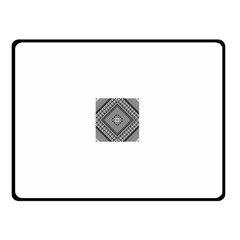 Geometric Pattern Vector Illustration Myxk9m   Double Sided Fleece Blanket (small) 