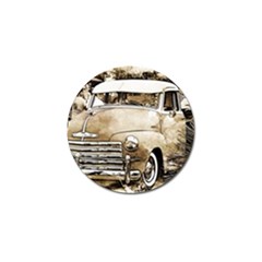 Vintage Chevrolet Pick Up Truck Golf Ball Marker (10 Pack) by MichaelMoriartyPhotography