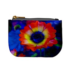 Tie Dye Flower Mini Coin Purses by MichaelMoriartyPhotography
