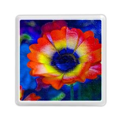 Tie Dye Flower Memory Card Reader (square)  by MichaelMoriartyPhotography