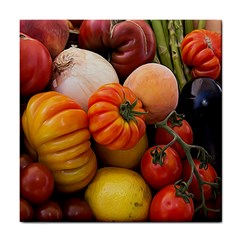 Heirloom Tomatoes Tile Coasters