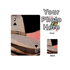 Straw Hats Playing Cards 54 (mini)  by MichaelMoriartyPhotography