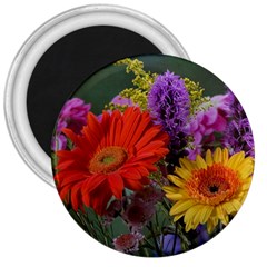 Colorful Flowers 3  Magnets