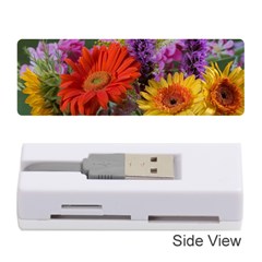 Colorful Flowers Memory Card Reader (stick) 