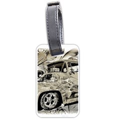 Old Ford Pick Up Truck  Luggage Tags (one Side) 