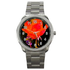 Red Beauty Sport Metal Watch