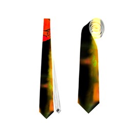 Red Beauty Neckties (two Side)  by MichaelMoriartyPhotography