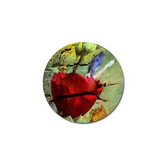 Rusty Globe Mallow Flower Golf Ball Marker (10 Pack) by MichaelMoriartyPhotography