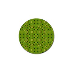 Geometric African Print Golf Ball Marker