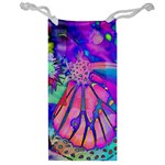 Psychedelic Butterfly Jewelry Bags Front