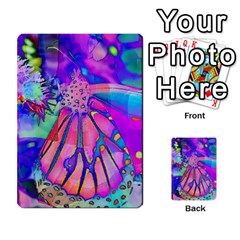 Psychedelic Butterfly Multi-purpose Cards (rectangle)  by MichaelMoriartyPhotography