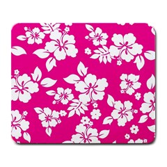 Pink Hawaiian Large Mousepads by AlohaStore