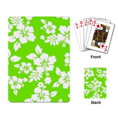 Lime Hawaiian Playing Card by AlohaStore