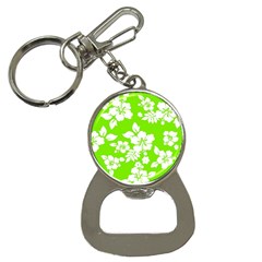 Lime Hawaiian Bottle Opener Key Chains