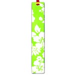 Lime Hawaiian Large Book Marks Front