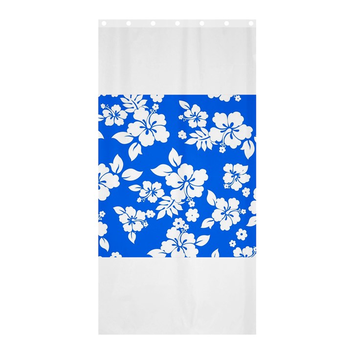 Blue Hawaiian Shower Curtain 36  x 72  (Stall) 