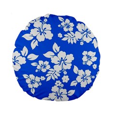 Blue Hawaiian Standard 15  Premium Flano Round Cushions